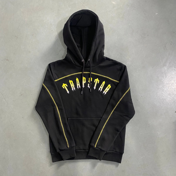 Trapstar Central cee Tracksuit - Preto/Amarelo