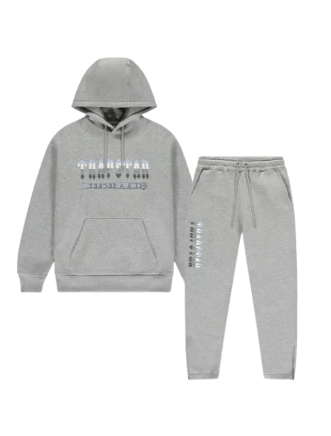 Trapstar Decoded Hooded Tracksuit - 2.0 Grey