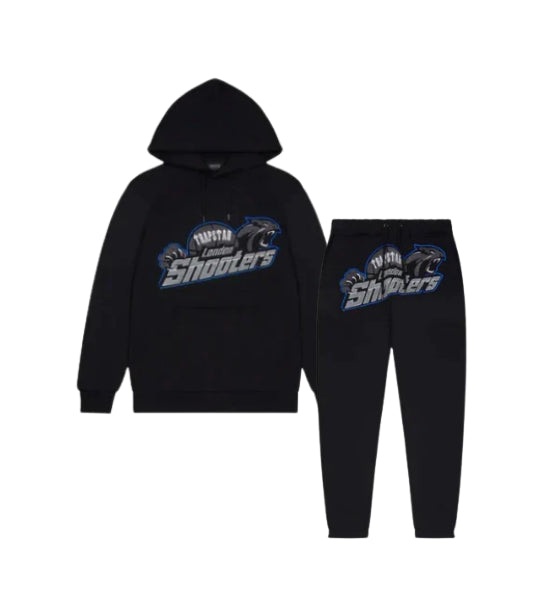 Trapstar Shooters Tracksuit - Preto/azul