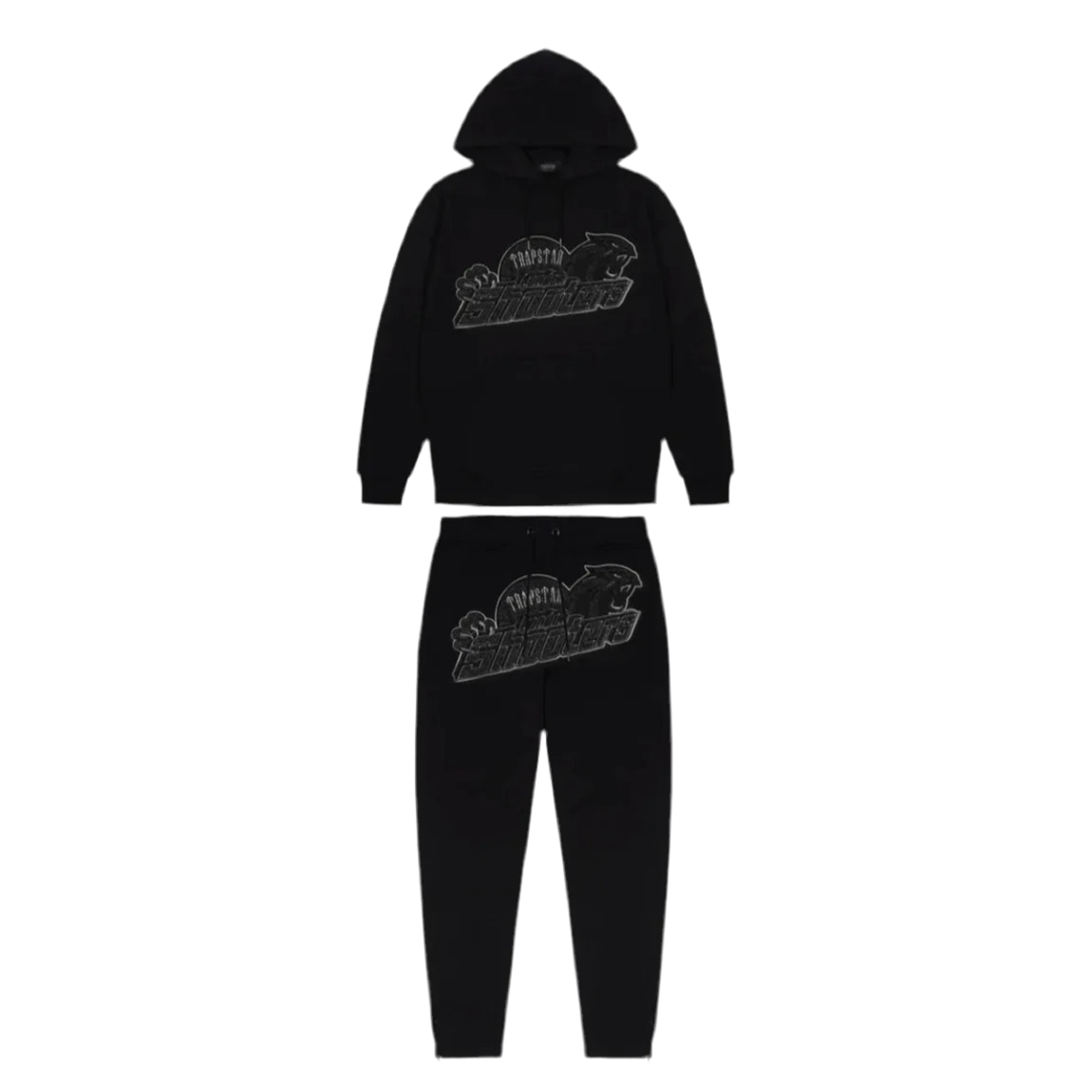 Trapstar Shooters Tracksuit - Black Monochrome