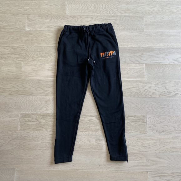 Trapstar Decoded Hooded Tracksuit - Preto/laranja