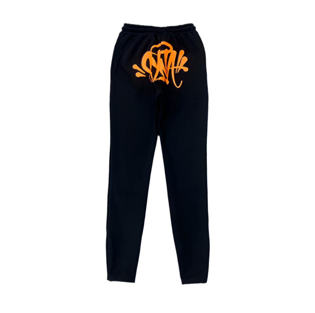 Syna Tracksuit - BLACK/ORANGE