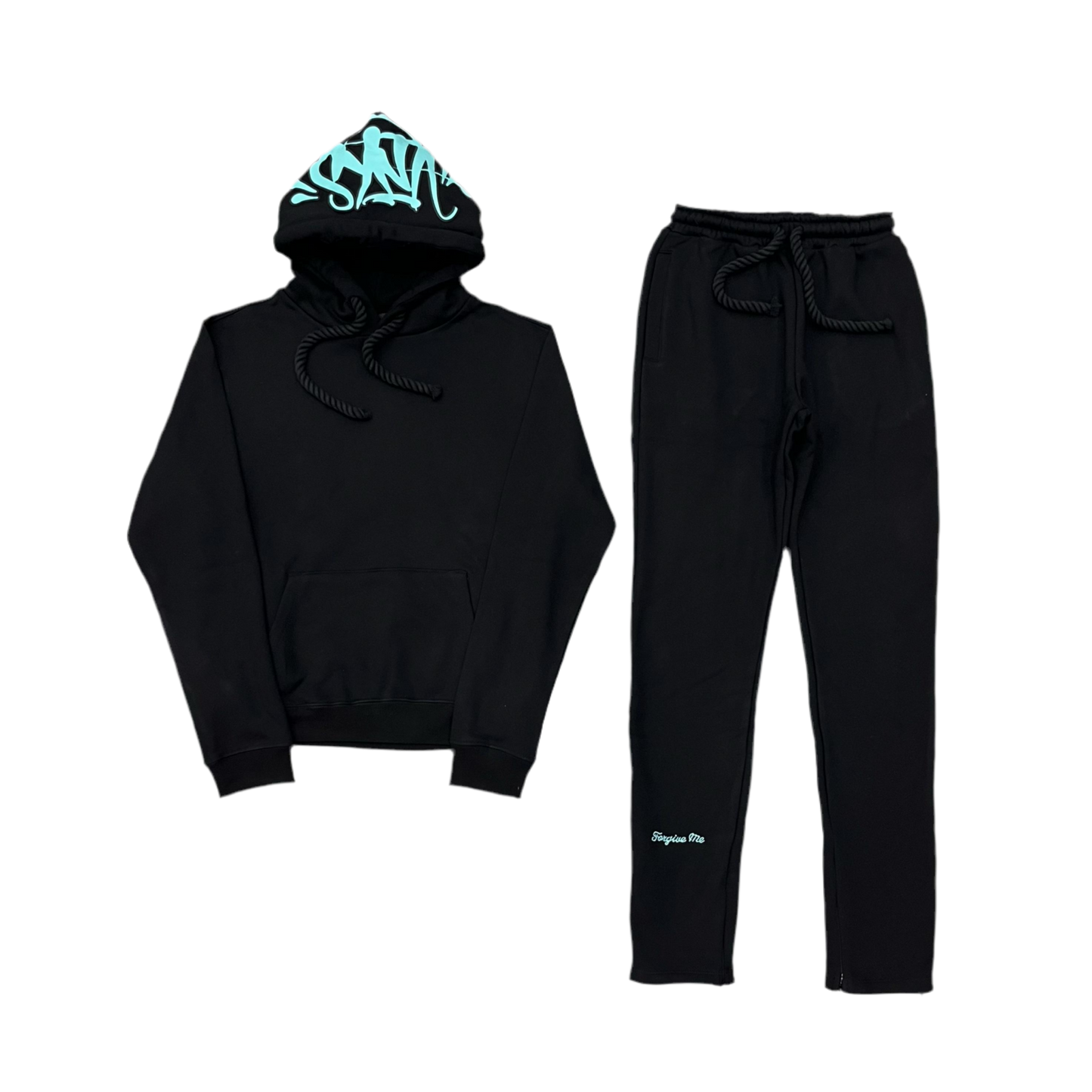 Syna Tracksuit - BLACK /BLUE