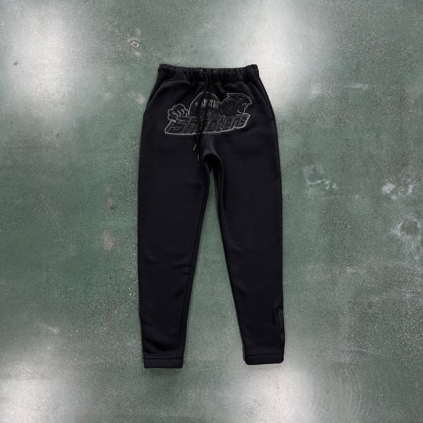 Trapstar Shooters Tracksuit - Black Monochrome