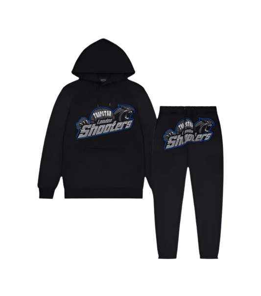 Trapstar Shooters Tracksuit - Preto/azul