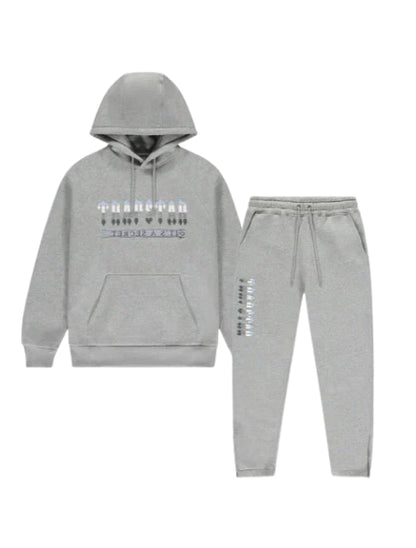 Trapstar Decoded Hooded Tracksuit - 2.0 Grey