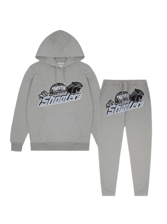 Trapstar Shooters Tracksuit - Grey  Sky Blue