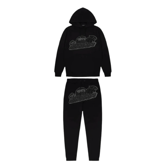 Trapstar Shooters Tracksuit - Black Monochrome