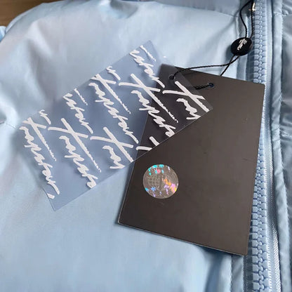 Trapstar Irongate Jacket Detachable Hood Ice Blue
