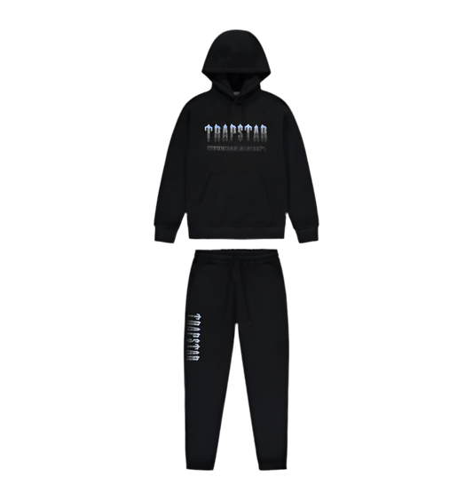 Trapstar Decoded Hooded Tracksuit - 2.0 Black