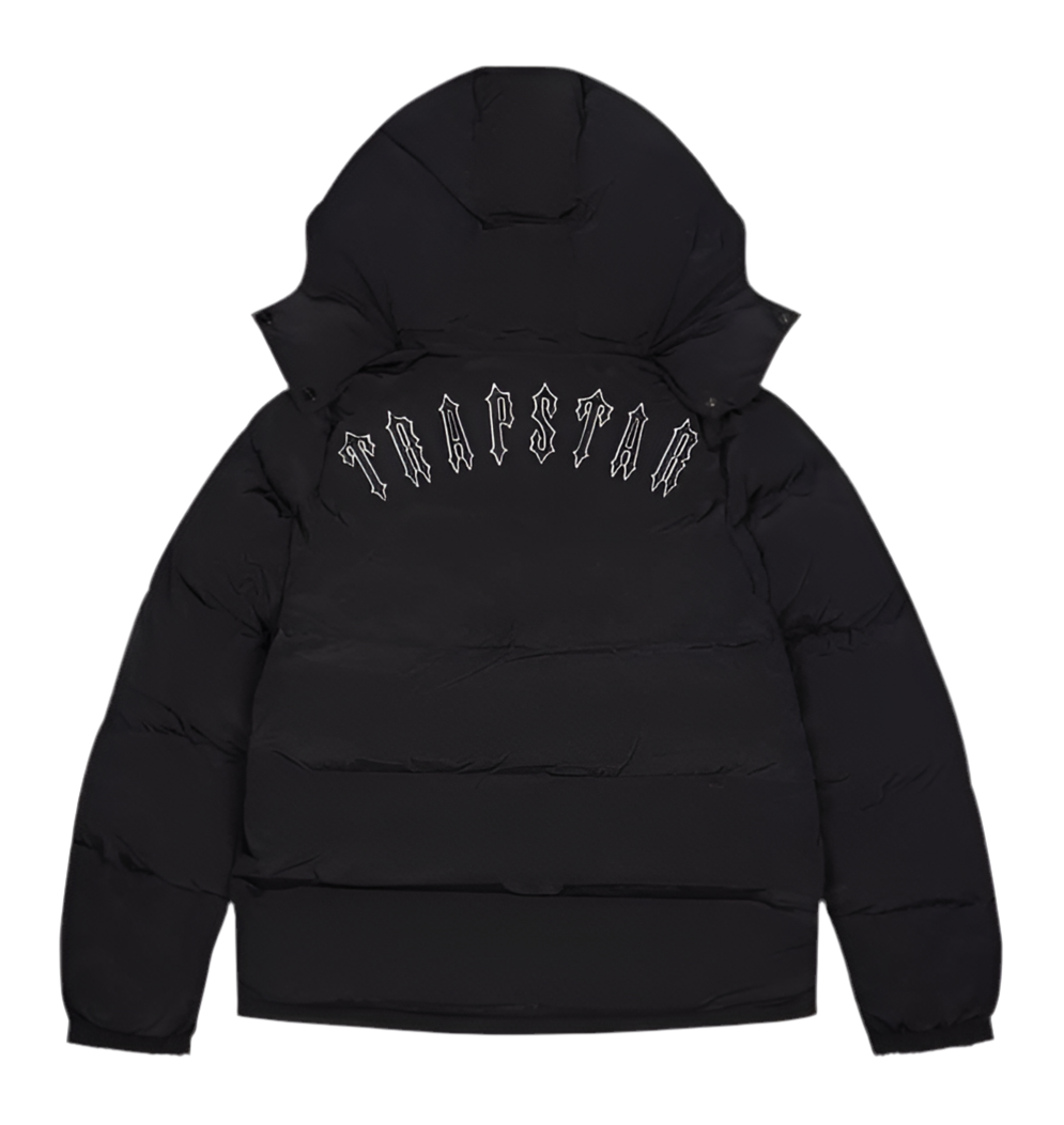Trapstar Jacket Detachable Hood Black