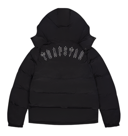 Trapstar Jacket Detachable Hood Black