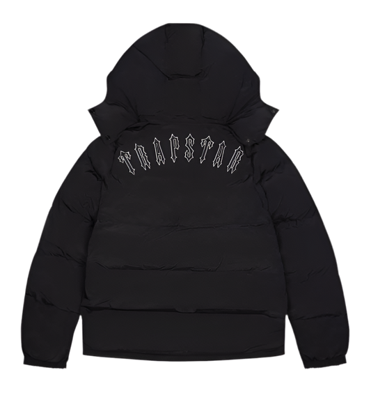 Trapstar Jacket Detachable Hood Black