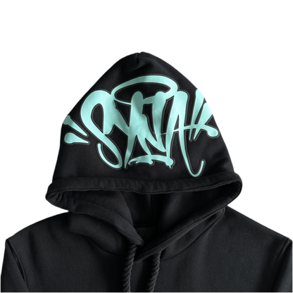 Syna Tracksuit - BLACK /BLUE
