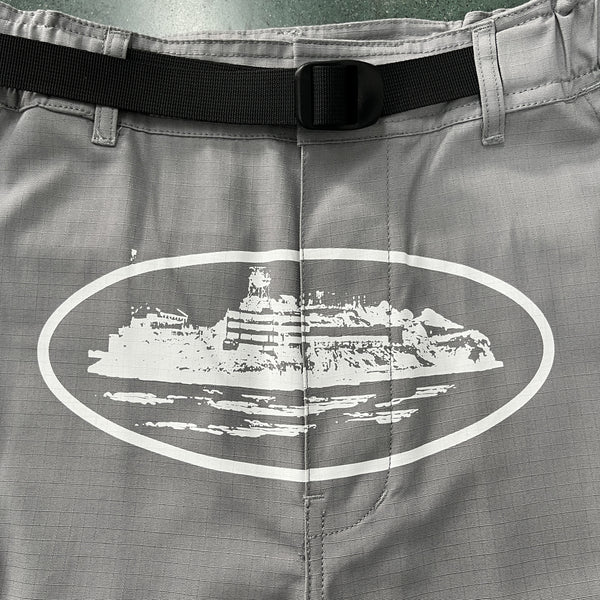 Corteiz Shorts Gray
