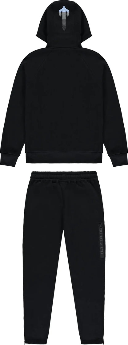 Trapstar Decoded Hooded Tracksuit - 2.0 Black