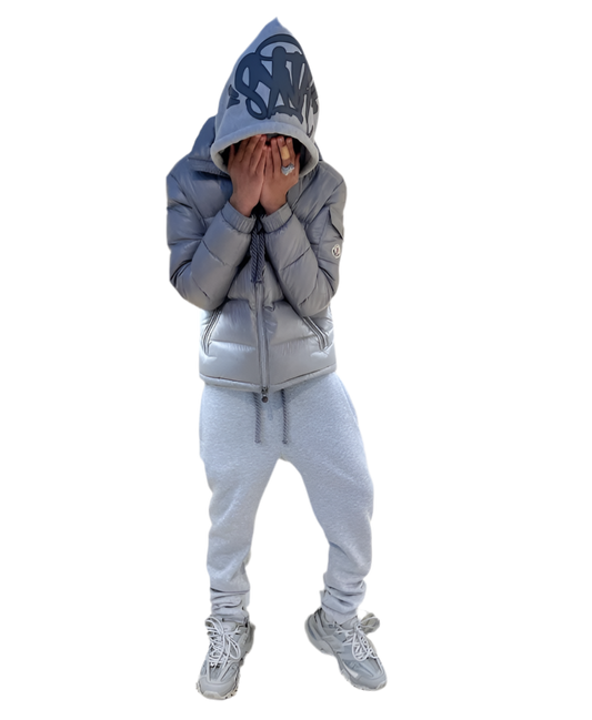 Syna Tracksuit - ALL CINZA