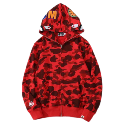 Bape Camo Red