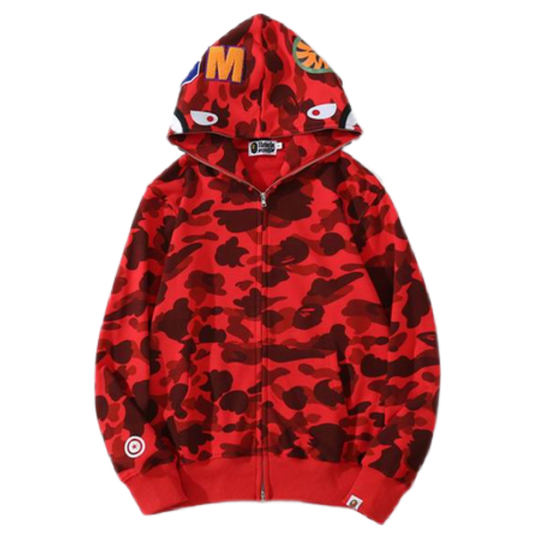 Bape Camo Red