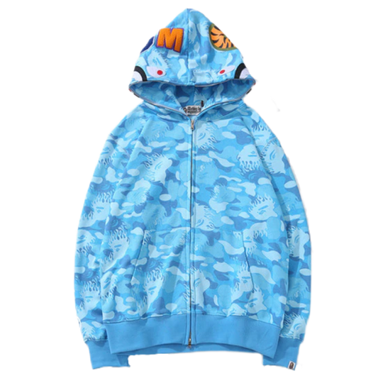 Bape Camo White Blue